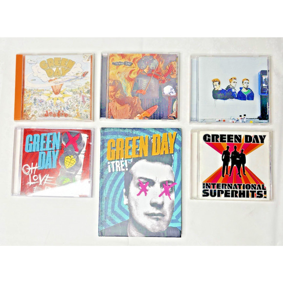 Green Day Cd Lot of 5 !Tre! International Superhits